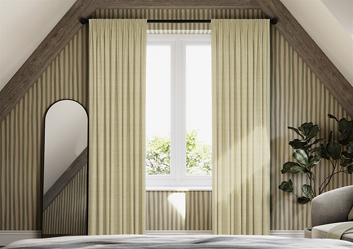 Sinclair, Cream Citrine - Made to Measure Curtains - Image 3